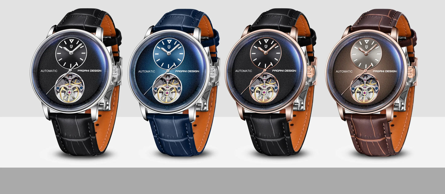 2025 PAGANI DESIGN New Simple Men Mechanical Watches Business Waterproof 100M Stainless Steel Automatic Luminous Watch for Men