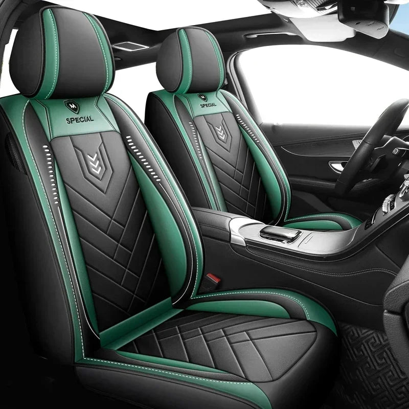 1pcs All inclusive seat cover full leather car seat cushion Driver's seat cover or passenger seat cover all season universal pad