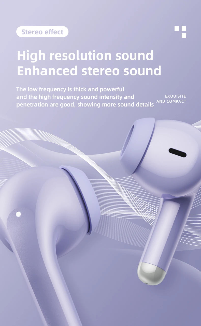 Upgraded Lenovo LP40 Pro TWS Earphones Wireless Bluetooth 5.1 Sports Noise Reduction Earphones Touch 250mAH Headset