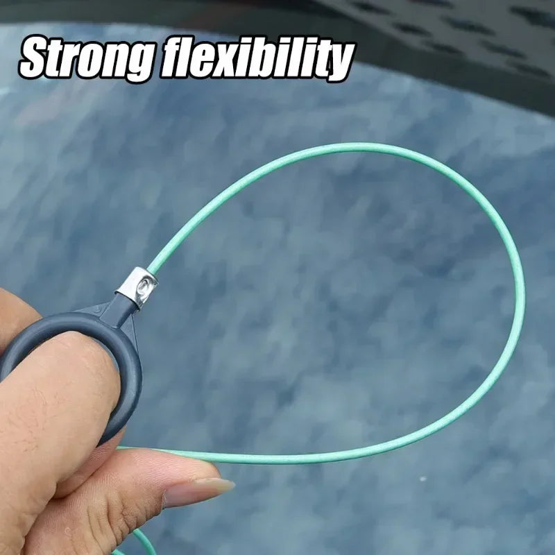 Car Sunroof & Windshield Drain Cleaning Tool - Flexible Pvc Brush For Easy Dredging