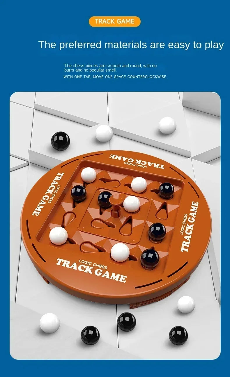 Foldable Children's Online Board Game Classic Battle 4 Chess Family Toys Early Puzzle Thinking Training Gifts