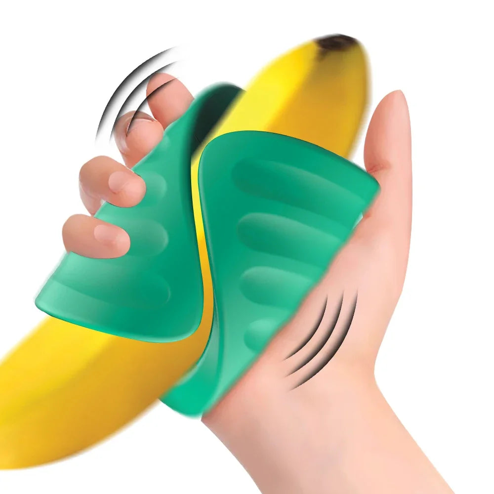 Glans Trainer for Men Powerful Vibrating Penis Training Glans Masturbator Lasting Endurance Massager Vibrator Erotic Sex Toys