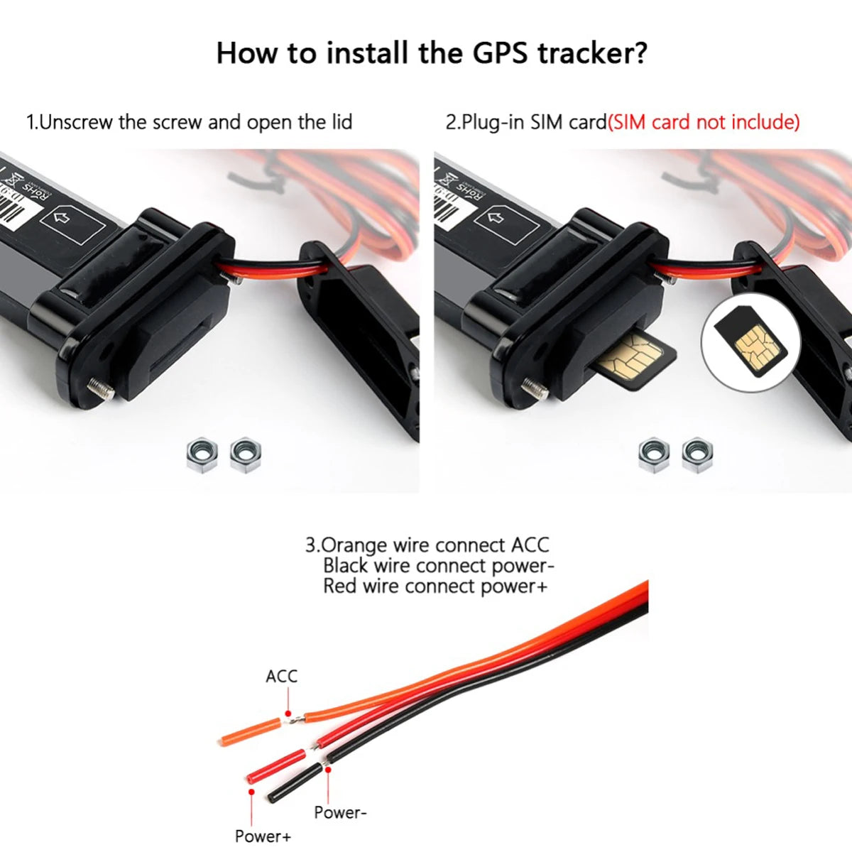 4G Mini Tracker Waterproof Builtin Battery GPS for Car Vehicle gps Device Motorcycle with IMEI For Lifetime APP AIKA Platform