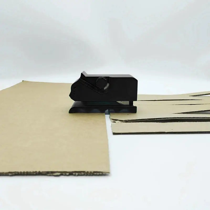 Cute Cardboard Cutting Machine for Cat Scratchers 3D Printed Kitten Shaped Cutter DIY Tools Utility Knife for Cardboard Carton