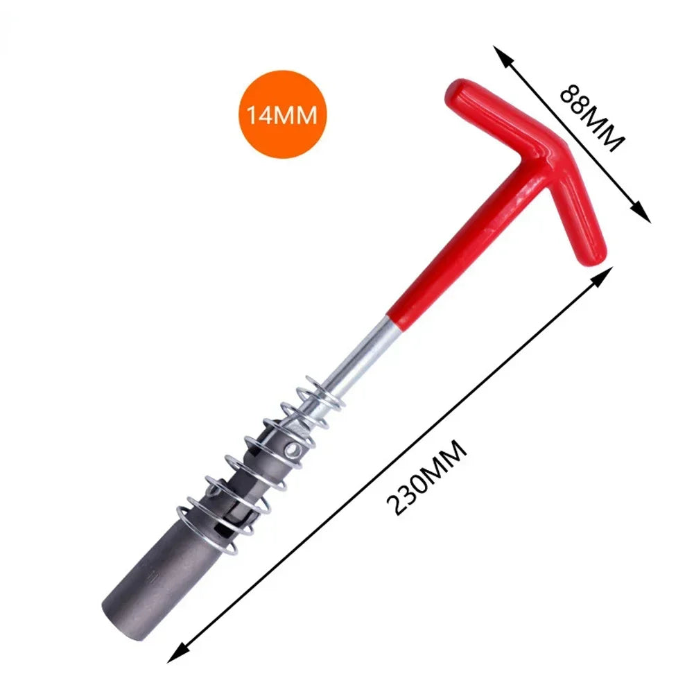 14mm/16mm/21mm Wrench 360 Degree Rotation Spark Plug Removal Tool Spark Plug Removal Socket Wrench Auto Repair Tool New