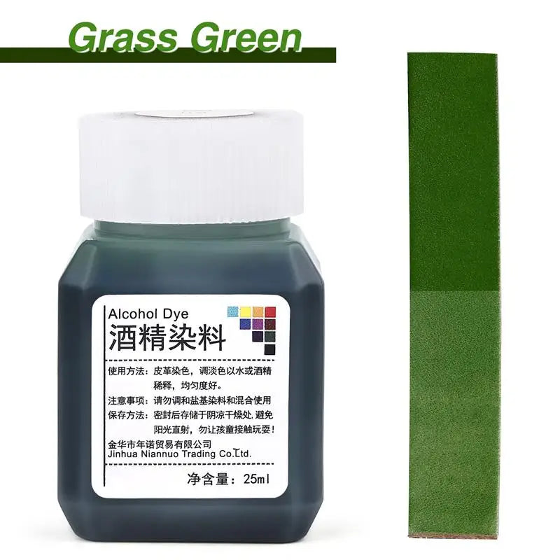 24 Color Leather Alcohol Dye Complete Set Of Diy Handmade Leather Cow Leather Dye Vegetable Tanned Leather Dye Alcohol Dye Water