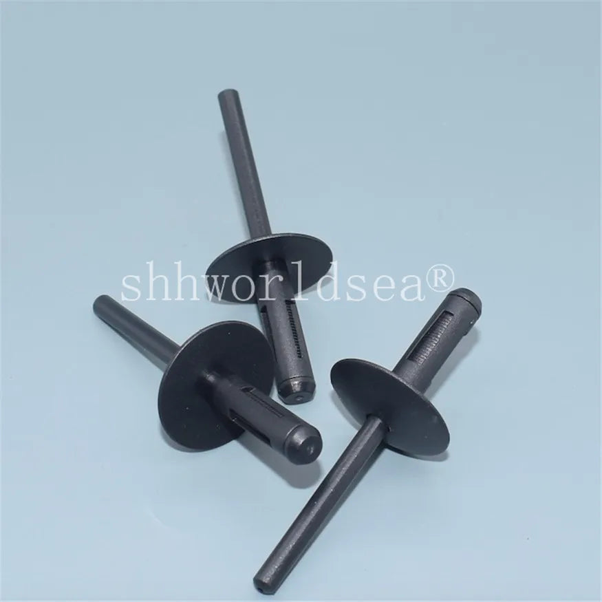 Shhworldsea 100PCS Front Fender Wheel Arch Trim Cove Black Nylon Rivet For BMW 07147293278