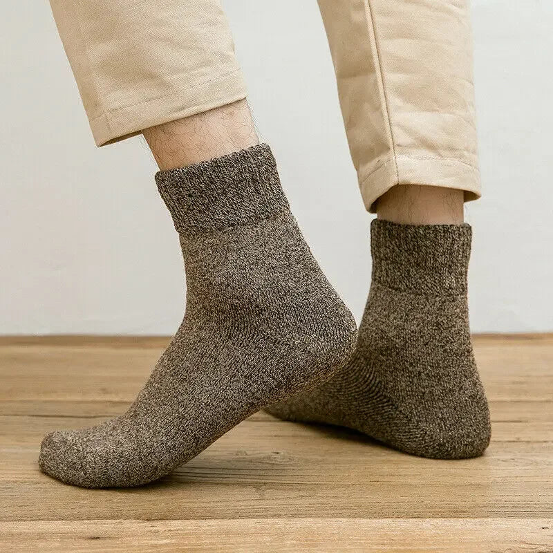 Thicken Wool Socks Men High Quality Towel Keep Warm Winter Socks Cotton Christmas Gift Socks for Man Thermal Against Cold Sock