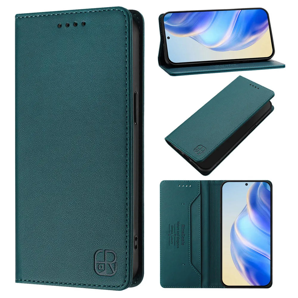 For Tecno Camon 50 Pro Anti-theft brush Magnetic Leather Wallet Case for Tecno Camon 50 Luxury Book Cover Camon 50 50Pro Etui