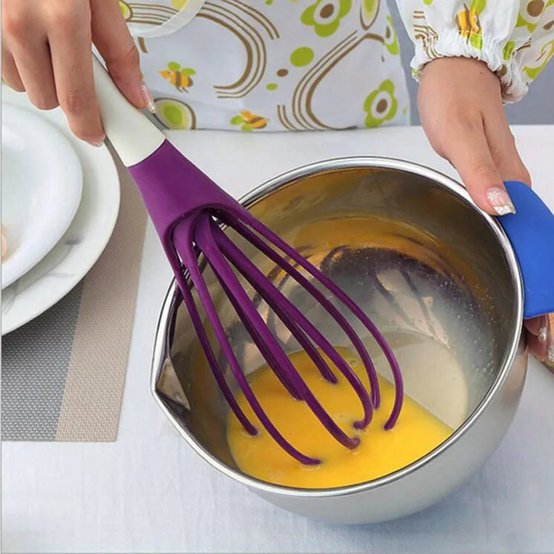 1~10PCS Egg Beaters Whisk Mixer Egg Beater Silicone Egg Beaters Kitchen Tools Hand Egg Mixer Cooking Foamer Wisk Cook