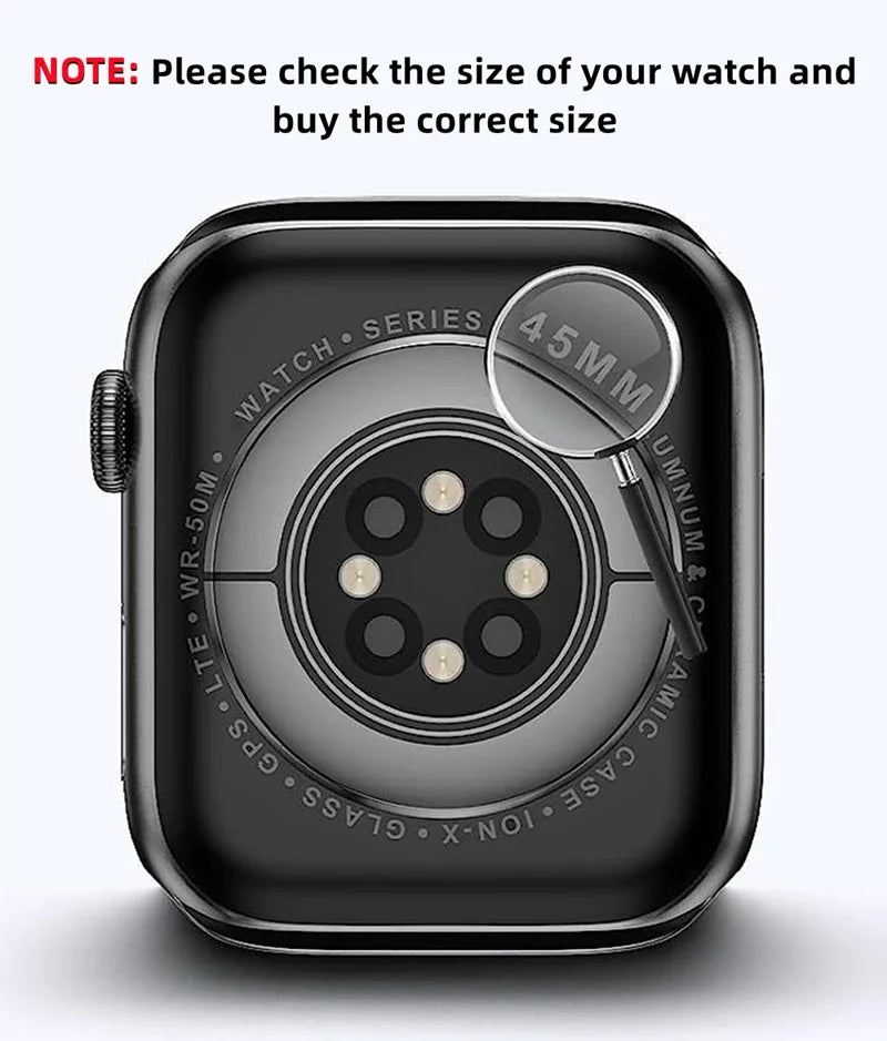 Screen Protector For Apple Watch Series 10 9-8-7-6 5 Se ultra-2 49mm 41mm 45mm 40 44mm 3D (Not Tempered Glass) Film Accessories