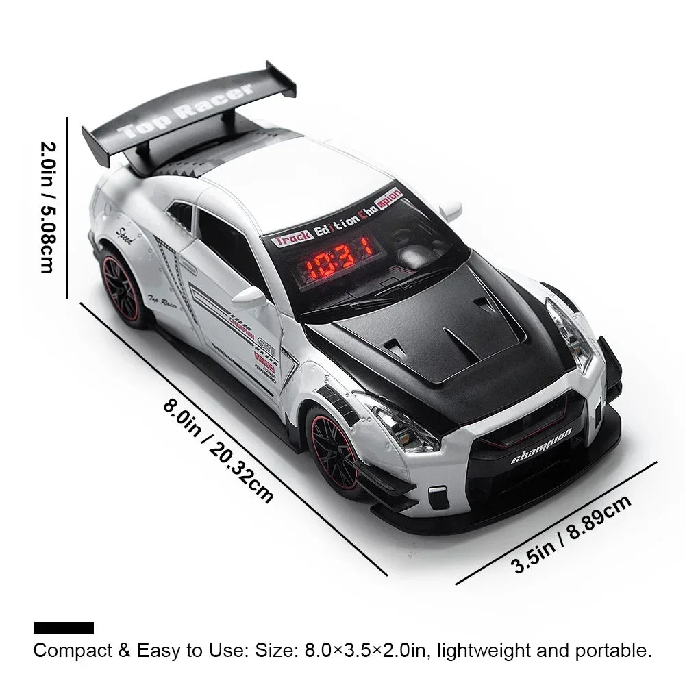 Simulated Sports Car Alarm Clock Adjustable Engine Roar Sound With Mist Sprayer Creative Desktop Ornament ﻿ ﻿ ﻿ ﻿ ﻿ ﻿ ﻿