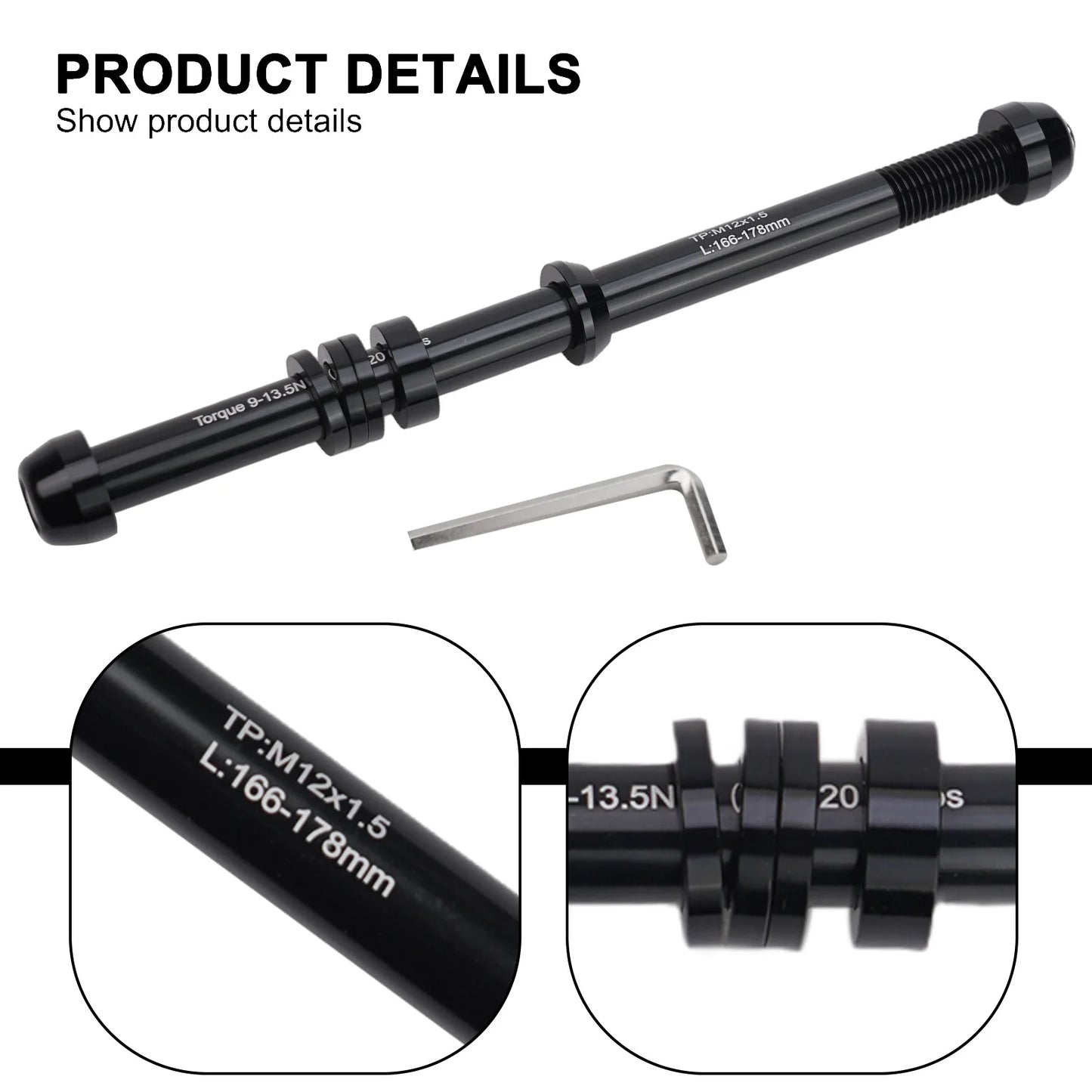 Bicycle Coach Full Axis Diagonal Bike 12x142-148mm P1.5/P1.75/P1.0 Indoor Sports Bike Cylindrical Axis Mountain Road Bike