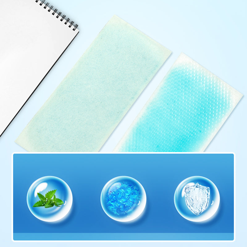 2/10/20Pcs Baby Cooling Patches for Fever Discomfort & Pain Relief, Kids Adults Cooling Relief Fever Reducer Sticker for Summer