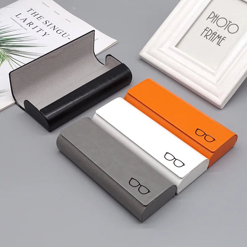 Glasses Case New Fashion Fashion Myopia Sun Eye Box Men and Women Fashion Anti-pressure Mirror Case