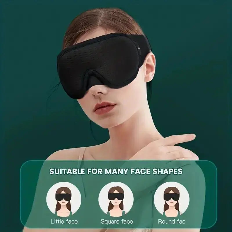 Eye Mask Breathable 3D Sleeping Eye Mask Comfortable Sleep Easy To Wash And Clean Travel Essentials