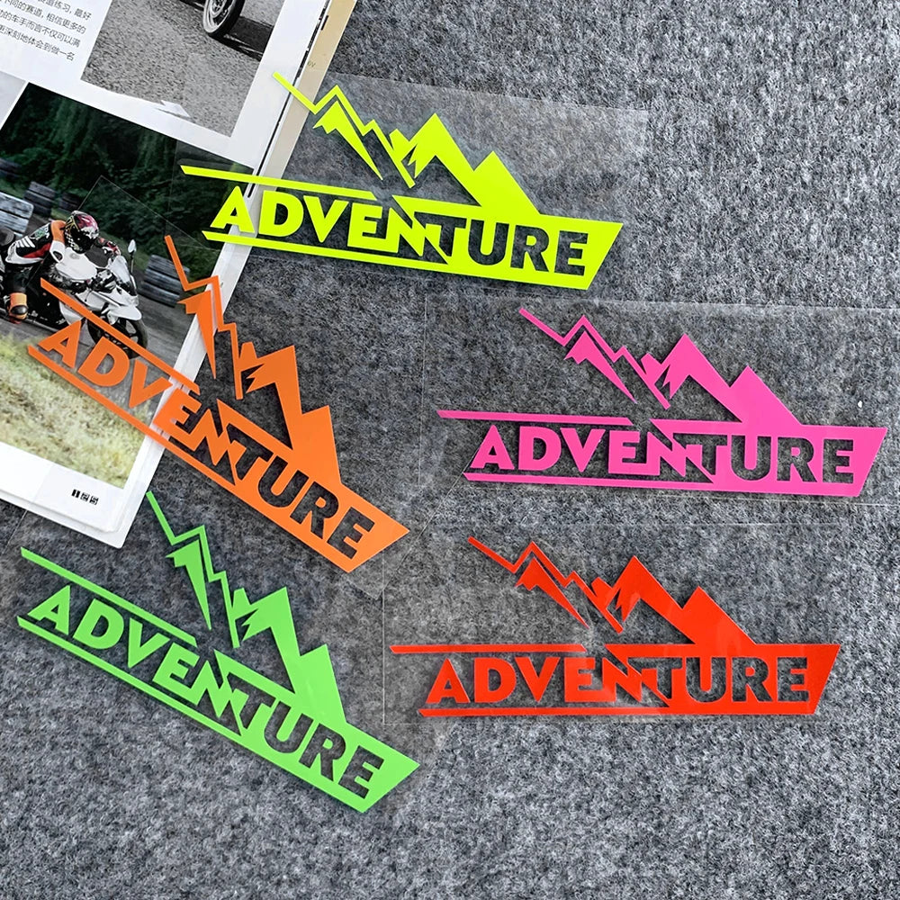 Motorcycle Top Box Reflective Adventure Stickers for Honda Africa Twin BMW GS 1200 1250