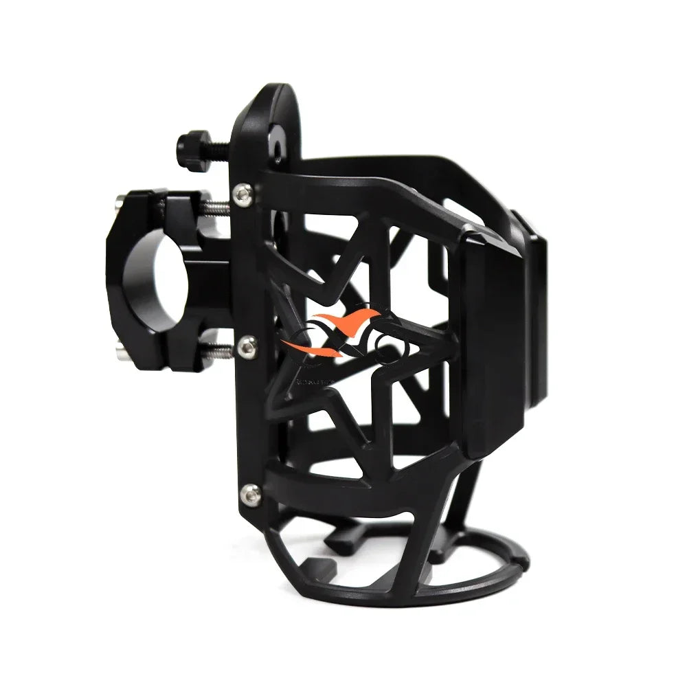 For Honda Africa Twin CRF1000L CRF1000L CRF1100 Universal CNC Motorcycle Beverage Water Bottle Cage Drink Cup Holder Sdand Mount