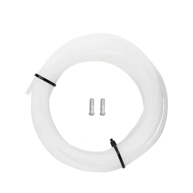 1PC Bicycle Cables Housing Bicycle White Inner Tracking White Inner Lining PVC Fishbone Tube Core Protective Casing Bicycle Part