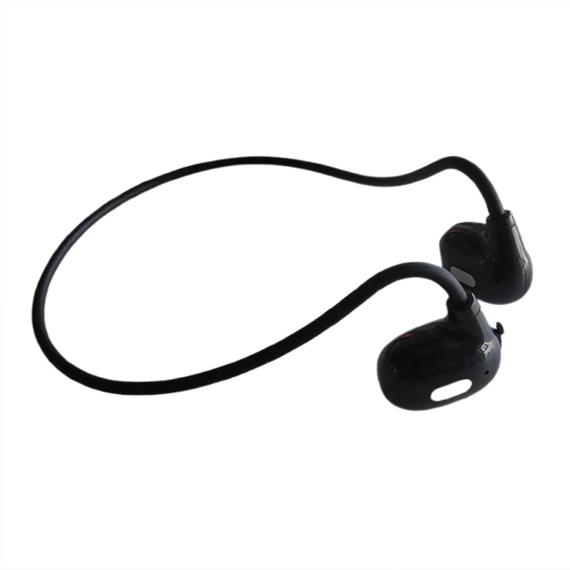 Wireless Bluetooth 5.3 Headphones Air-Conduction Waterproof Headset Stereo Over-Ear Sports Earphones Earbuds with Mic