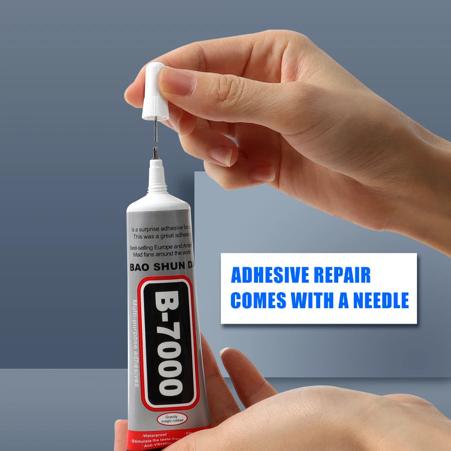 15ML 25ML 50ML 110ML B-7000 Clear Contact Phone Repair Adhesive Universal Glass Plastic DIY Glue B7000 With Precision Applicator