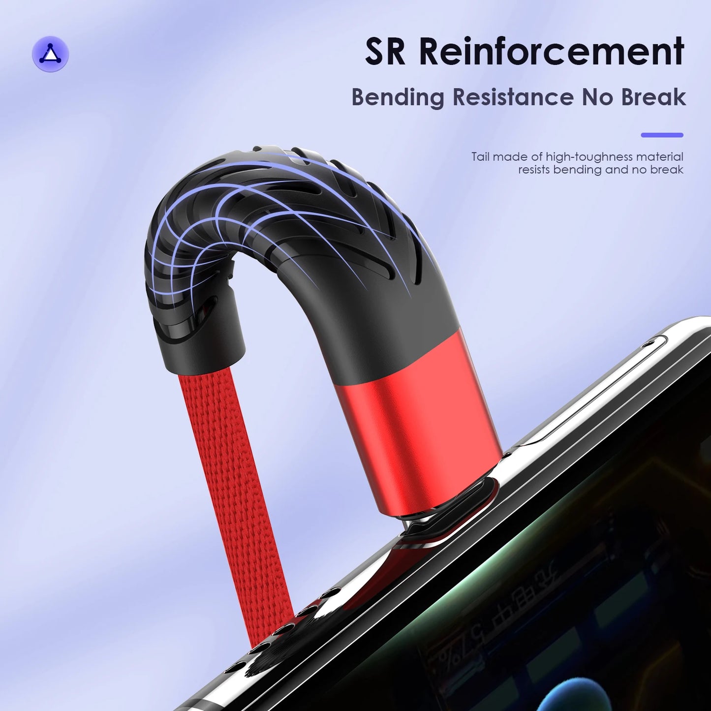 7A 100W USB C Cable Fast Charging Type C Date Cable For Samsung Huawei Xiaomi 12 USB C Phone Charger Cable 0.25m 1m 2m 3m