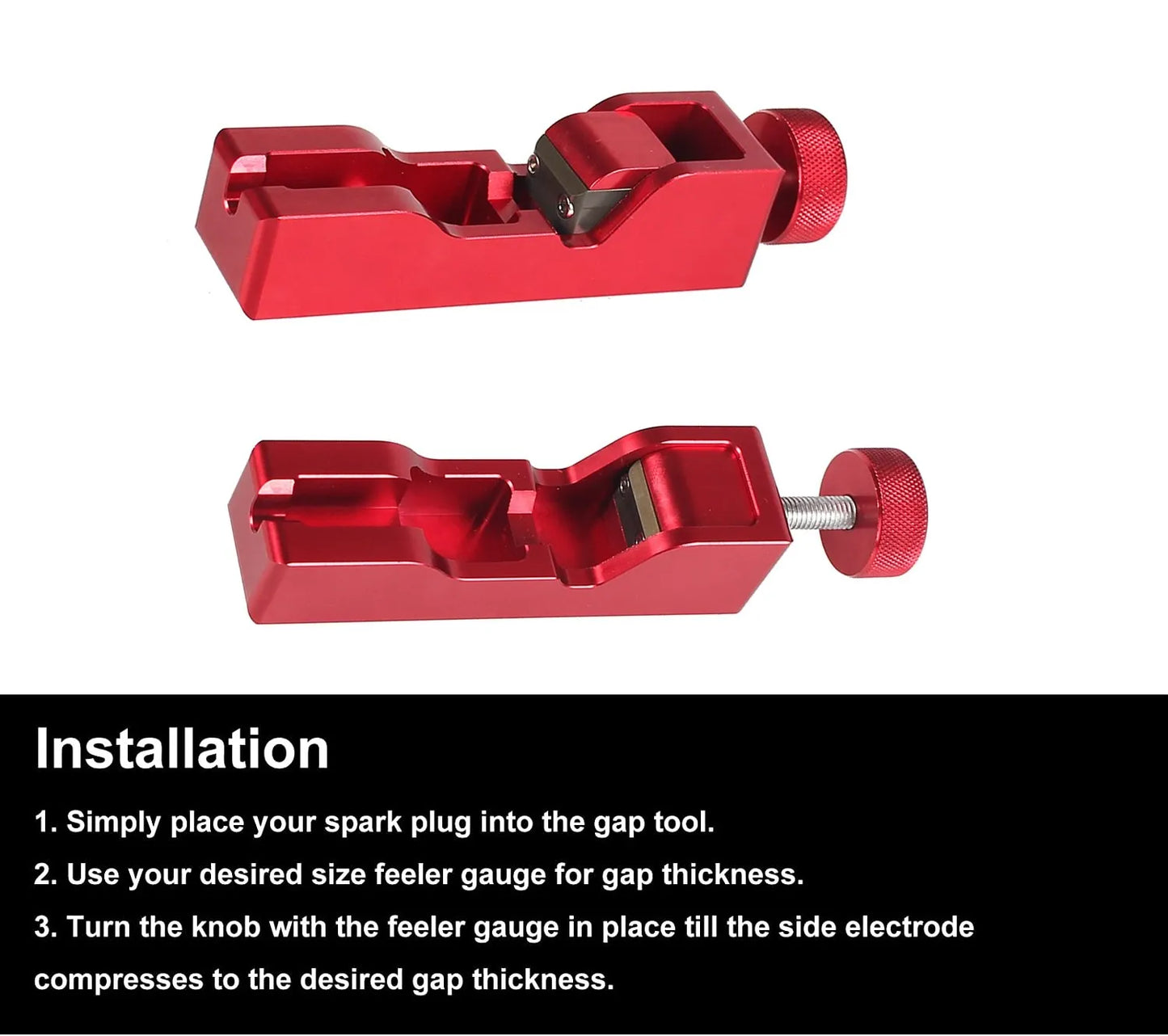 1pc Spark Plug Gap Tool Electrode Compression Universal Adjustable For 10mm 12mm 14mm 16mm High Turbo Power Kit