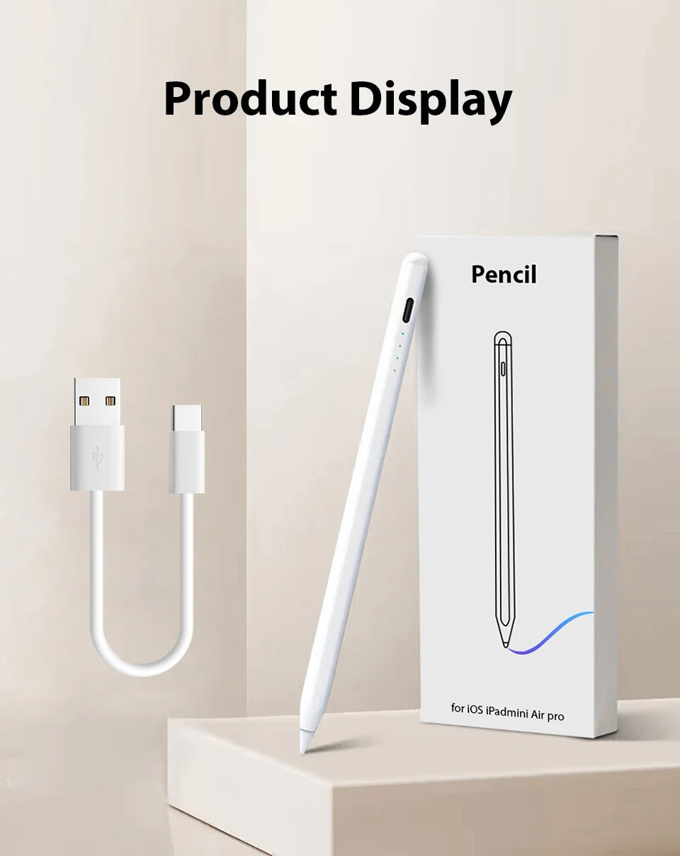Stylus For Android, iOS, Windows, IPad, Apple Pencil Accessories, Universal Stylus For Tablets And Phones