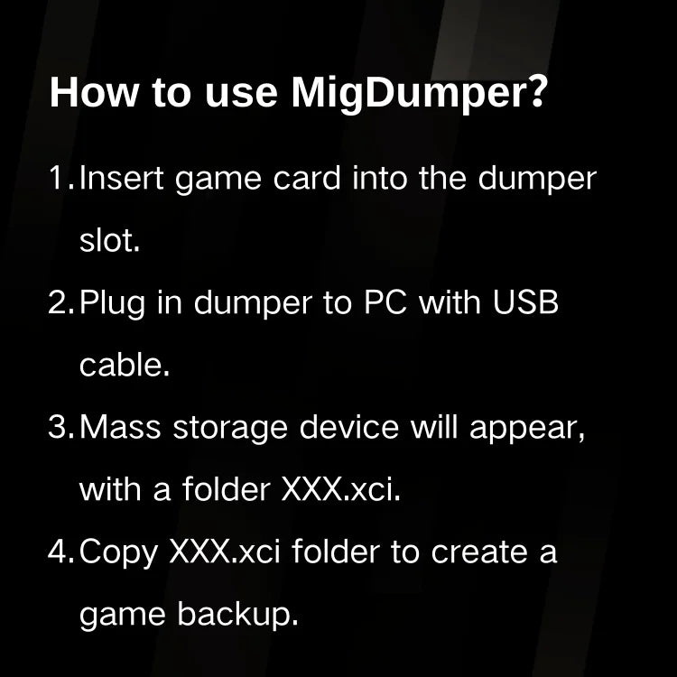 New Mige Dumper For NS Game Card