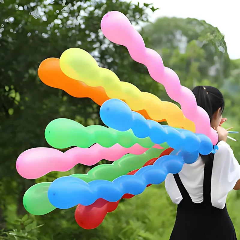 20/50Pcs Multicolor Spiral Long Balloon Unique Twist Spiraal Latex Balloon Wedding Happy Birthday Holiday Decorations Kids Toys