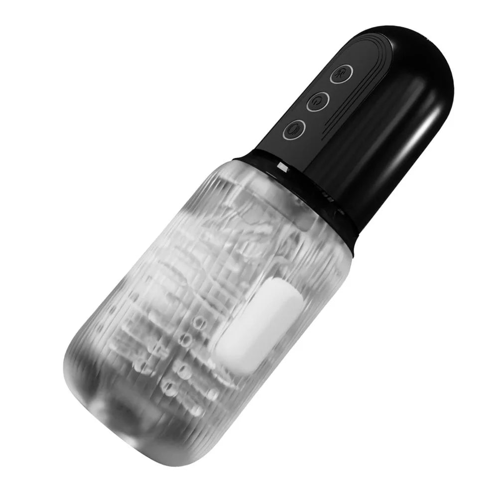 Automatic Male Sucking Mastubator Vibration Blowjob Machine Masturbation Cup Sex Toys Adult Goods for Men Masturbate Supplies