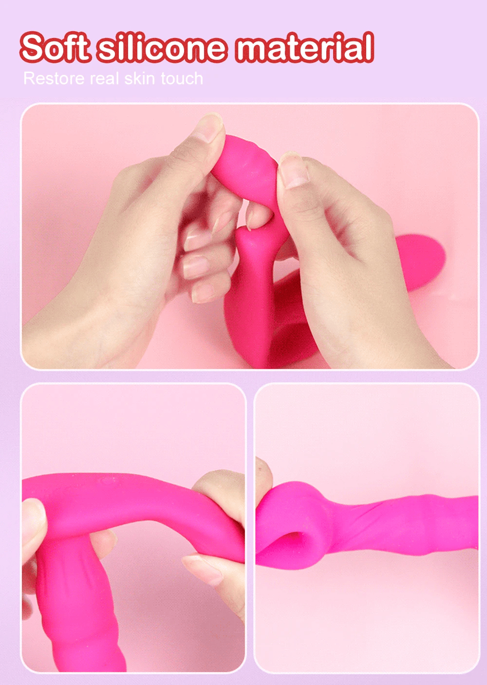 3 in 1 Panties Vibrators Wearable Female Sex Toys Wireless Remote Vibrator for Women G Spot Clitoris Stimulator Anal Massager
