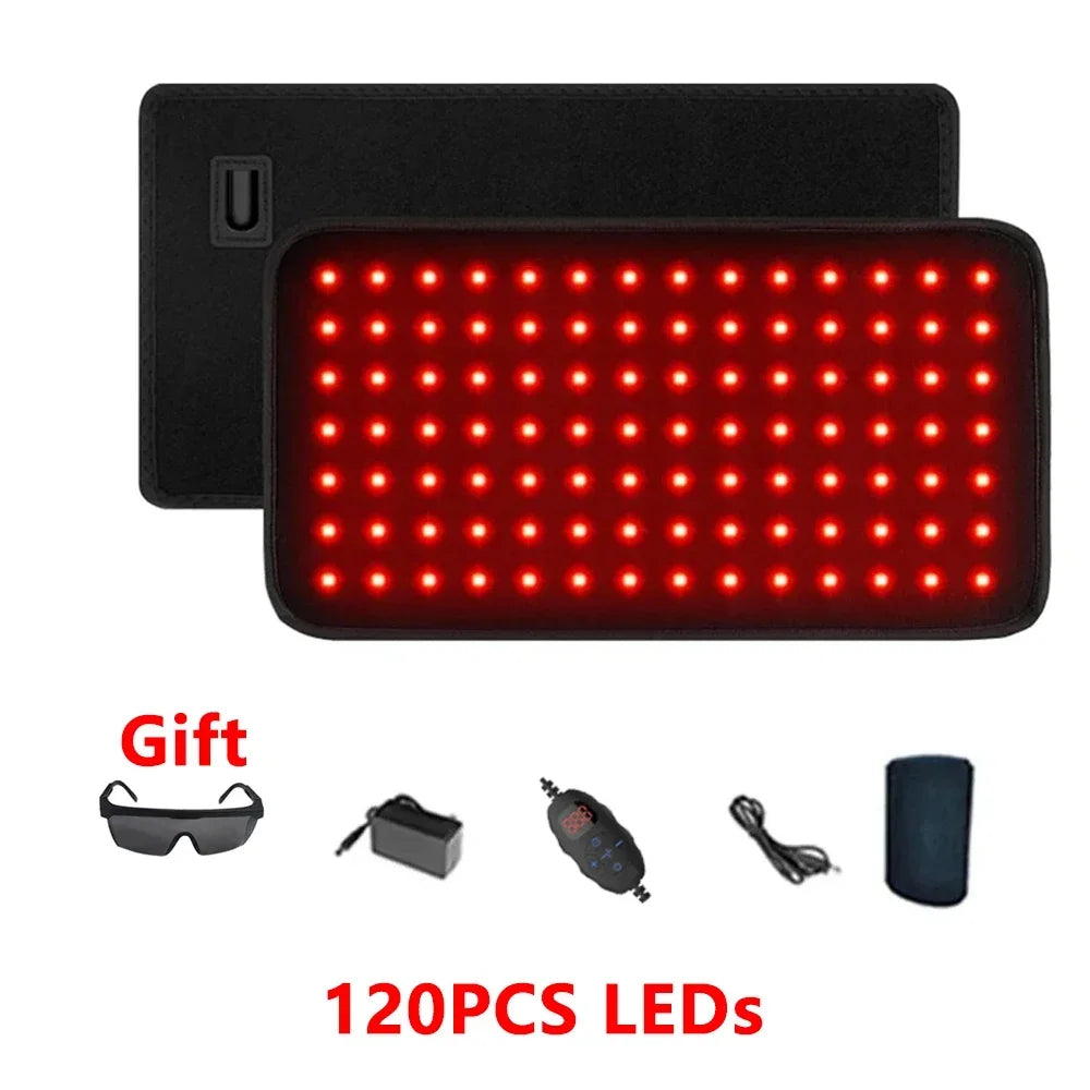 Wholesale LED Red Light Therapy Belt 660&850 nm Infrared Light Therapy Pad for Deep Therapy for Body Joint Muscle Pain Relief