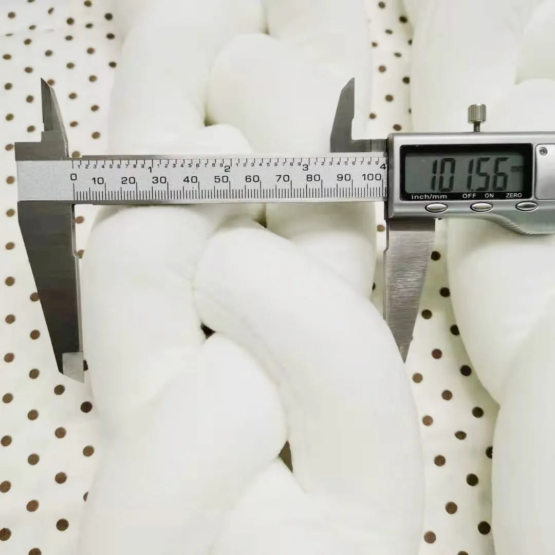 Anti-collision Bedding Rail Safety Cushion for Toddler 100CM Baby Bed Fence Hand-woven Knotted Three-strand Twist