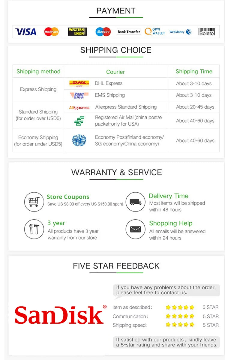 SanDisk Micro SD Memory Card TF Flash Card Ultra A1 V10 C10 U1 32GB 64G 128G 256G 512G 1TB for Camera Phone Nintendo Switch