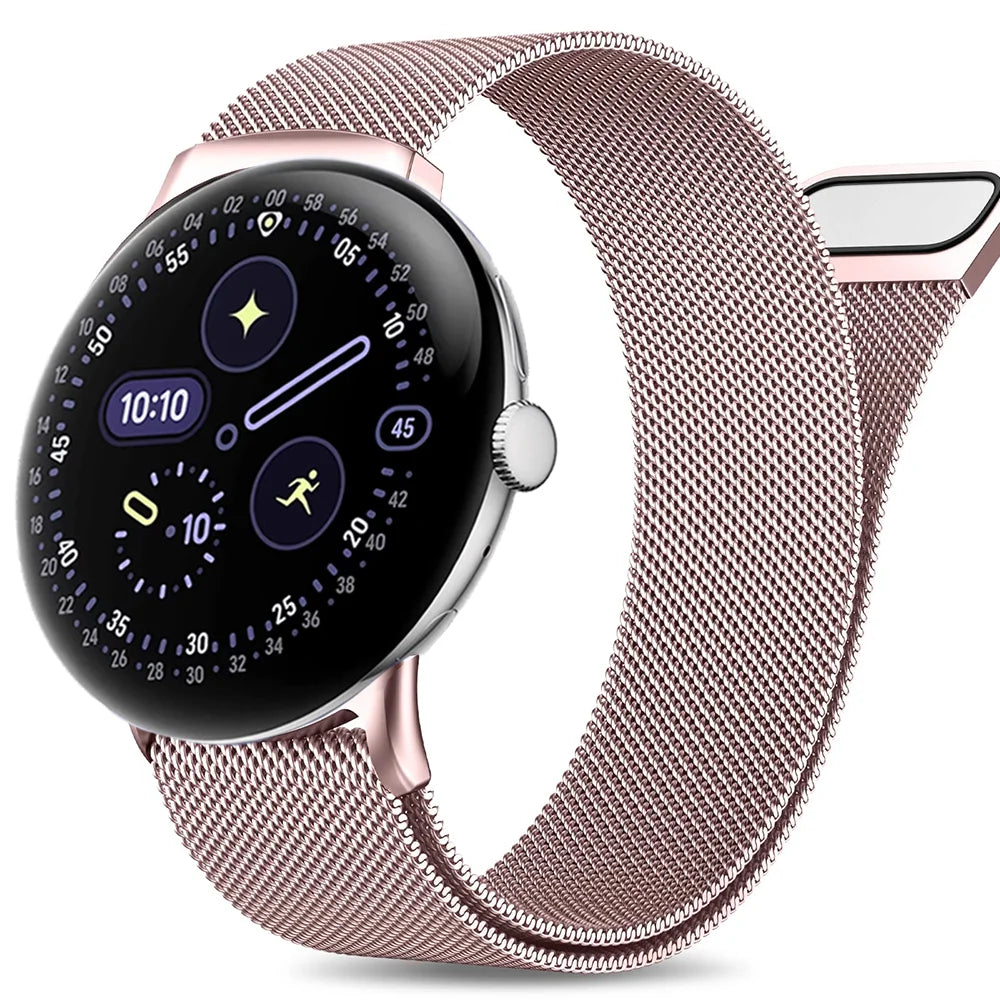 Milanese Watch for Google Pixel Watch 4 3 45mm 41mm Strap Metal Stainless Steel Magnetic Buckle Bracelet for Pixel Watch 2 Band
