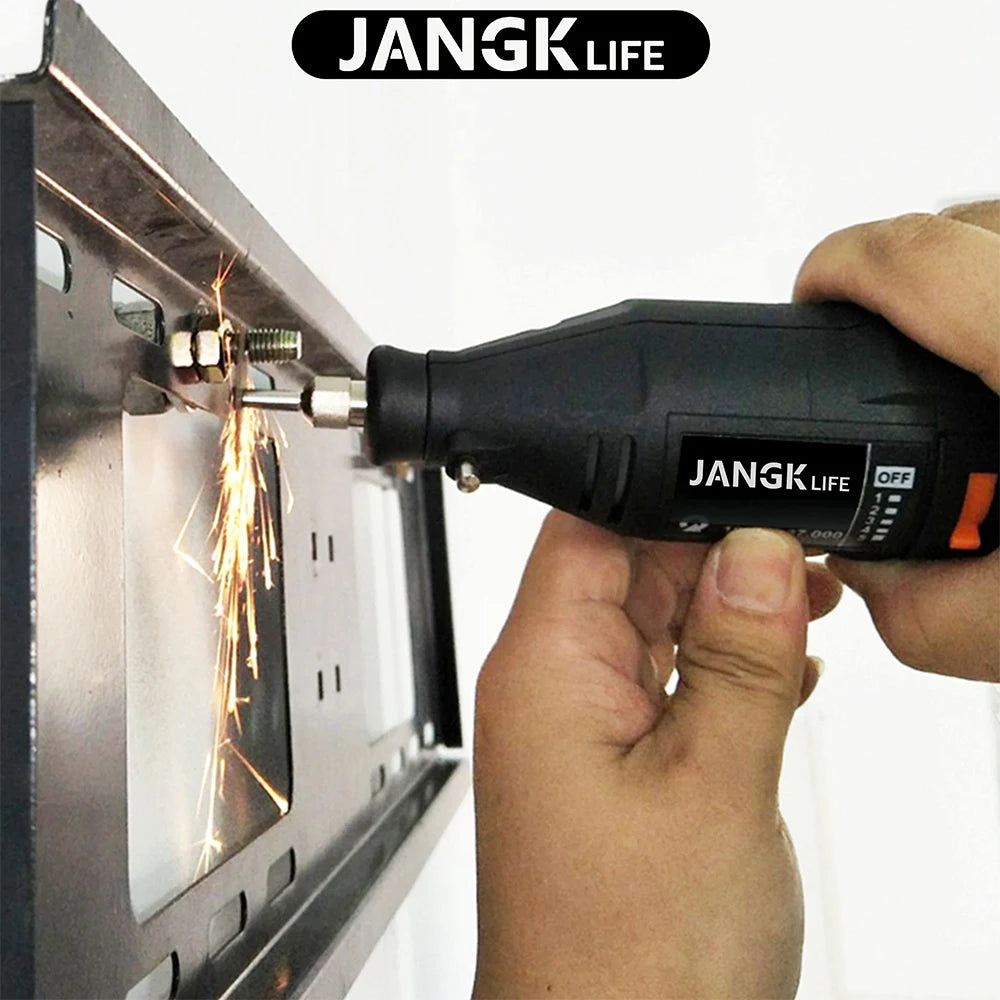 JANGKLIFE 110V 220V Power Tools Electric Mini Drill Die Grinder Engraver Polisher with Rotary Tools Set Kit  For  3000 4000