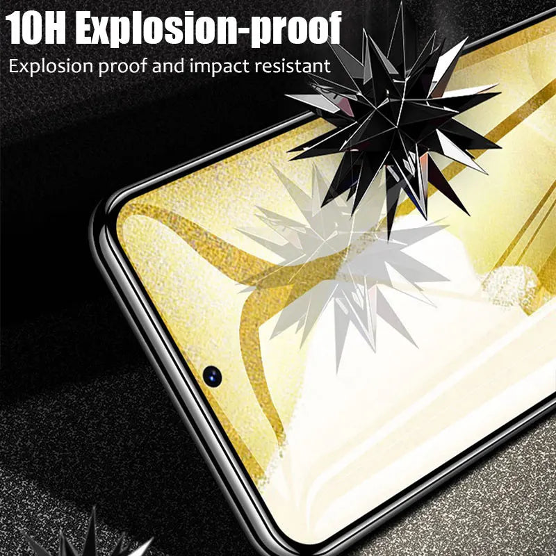 5Pcs Tempered Glass for Samsung Galaxy S23 S24 Fe S25 Ultra S21 S22 Plus Screen Protector for Samsung A16 A15 A36 A35 A56 A55