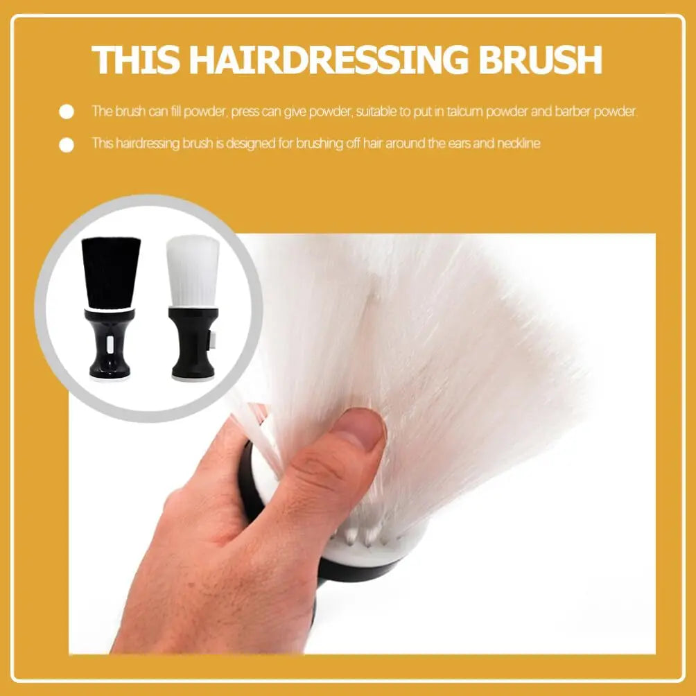 Hair Cutting Neck Face Duster Barber Clean Neck Brush Remove Soft Brush Salon Stylist Hairdressing Tools Barbershop Accessories