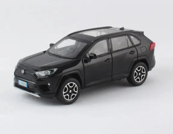 1:32 Diecast RAV4 Car Model - Lights, Sound, Steering! Perfect Kids' Birthday Gift.Off-Road Tundra Truck Toys Ideal for Kids