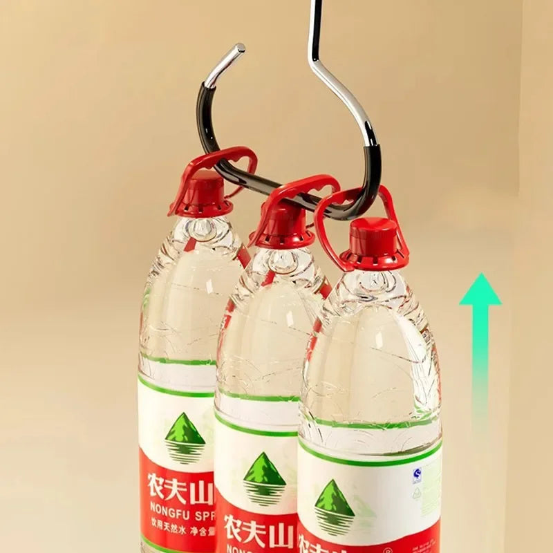 Circle Ring Hat Hanger 8 Hats Display Rack Baseball Cap Organizer Scarf Towel Tie Storage Holder for Closet Bedroom Saving Space