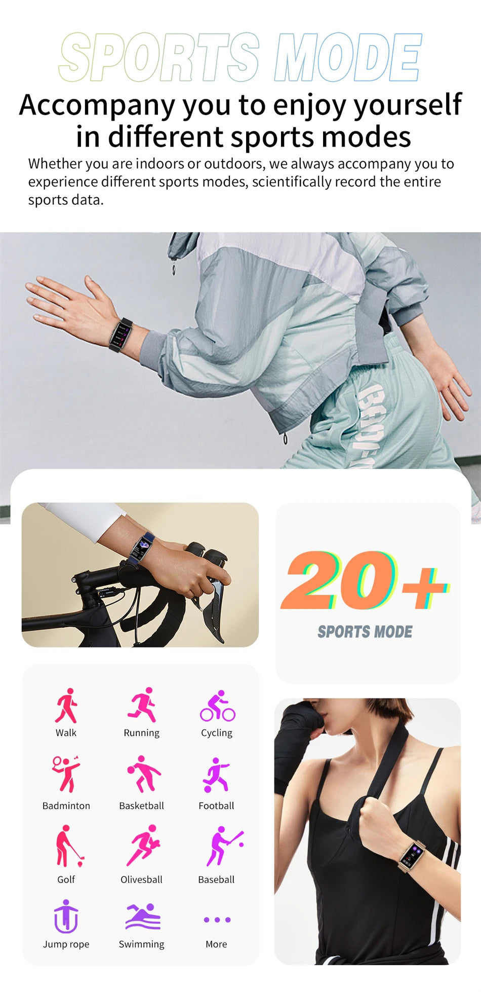 LIGE New Fashion Smart Watch Ladies Message Push Blood Pressure DIY Custom Dial Sports Bracelet Waterproof Men Smartwatch Women