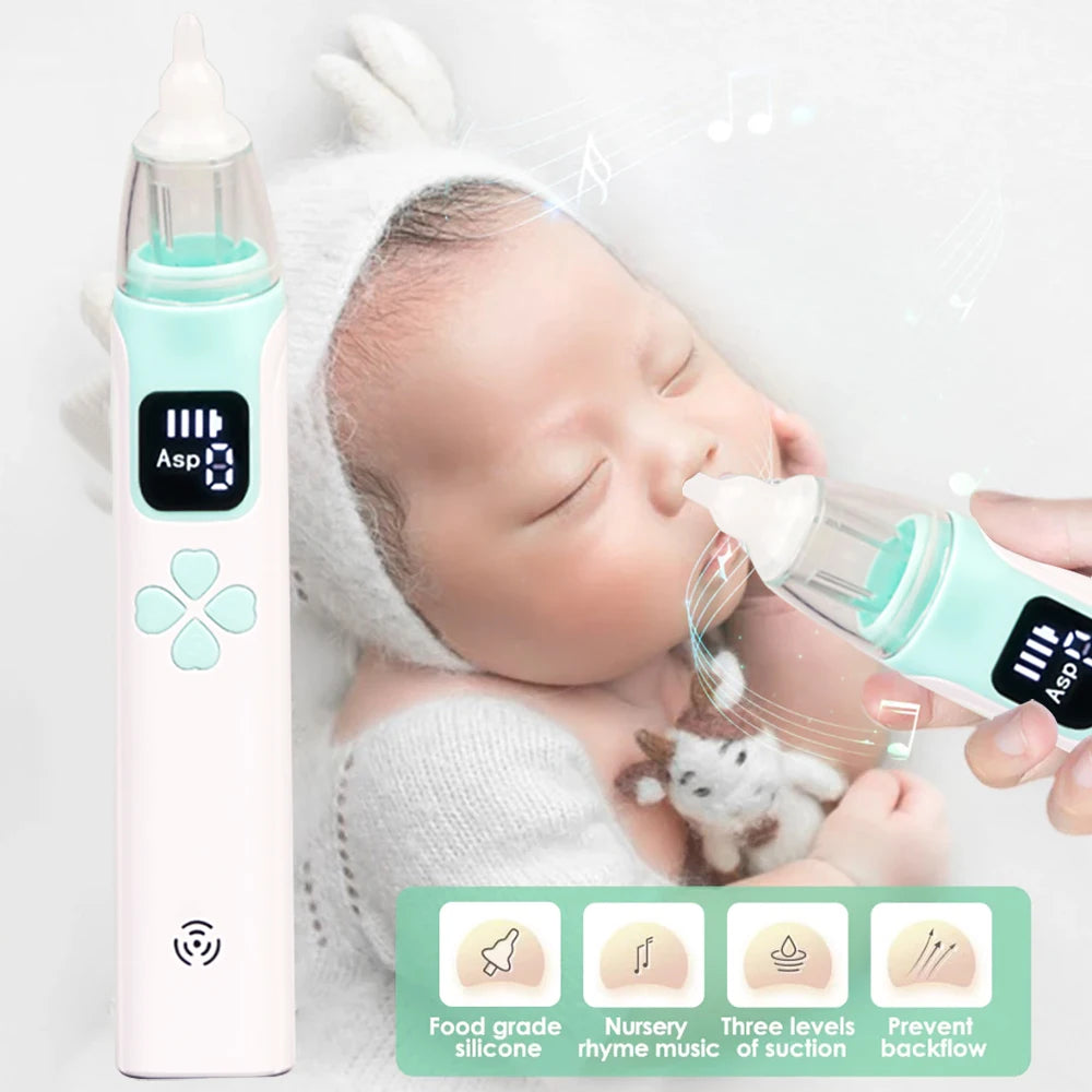 Baby Electric Nasal Aspirator 2025 New Pattern Charging Version Newborn Baby Nasal Aspirator Suck Out Prevent Nasal Congestion
