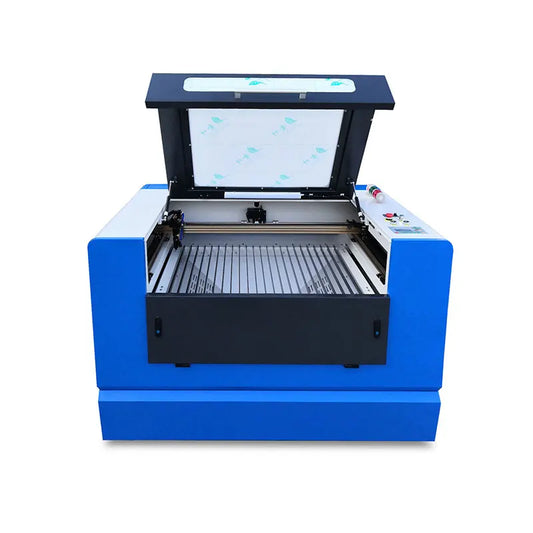 100W 900x600mm Co2 Laser Cutting Engraving Machine WIth CW-3000 chiller RUIDA controller Red-dot
