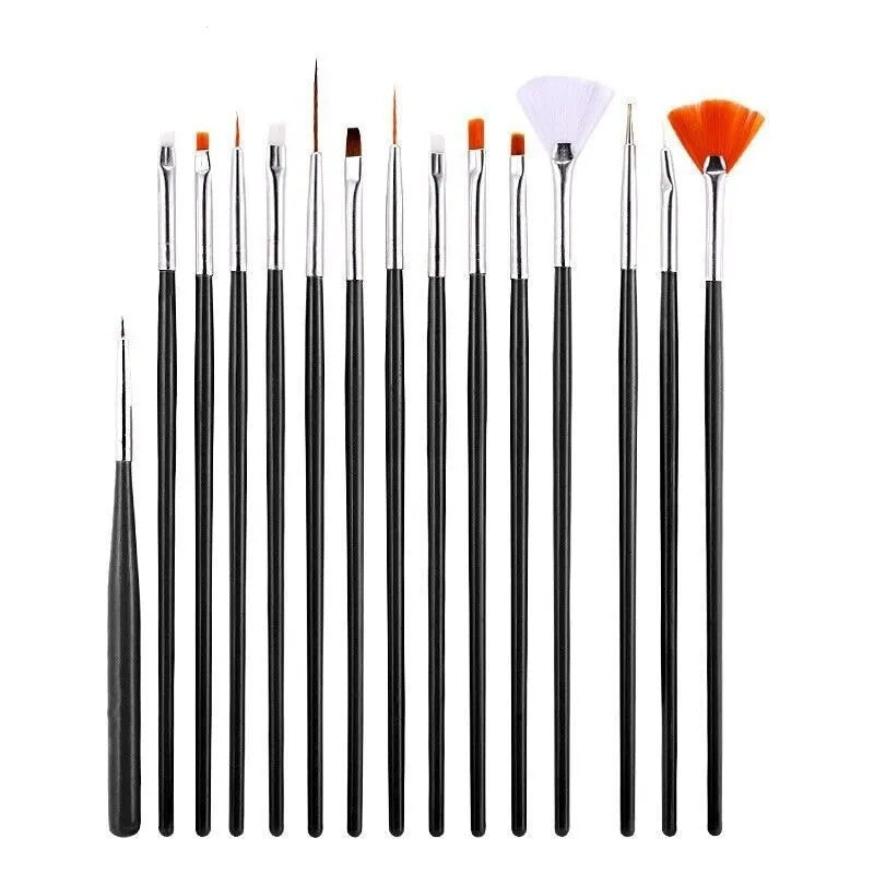 15PCS Women's Makeup Brush Set Soft Makeup Application Powder Grasping Force Easily Carry Makeup Tools Smudges Naturally