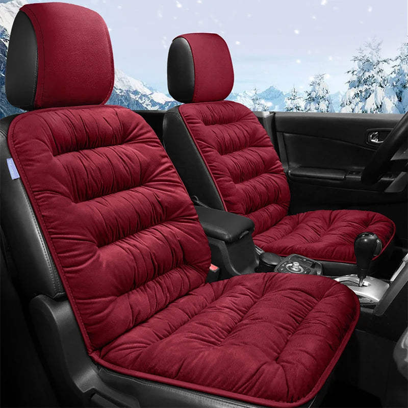 Car Seat Cushion Seat Cover General Front Rear Full Set Down Feather Breathable Protector Mat Pad Auto Accessories for Most Cars