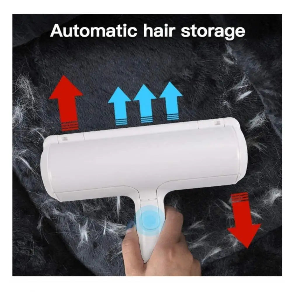 Remover Pet Hair Remov Cleaning One Hand Operate Pet Hair Remover Roller Removing Dog Cat Self Cleaning Lint Pet Hair