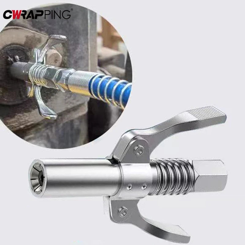 Car Grease Gun Coupler Hose 30/40/50cm Long Extension Oil Pump Quick Release Grease Tool Press Car Syringe for Repair Accessorie