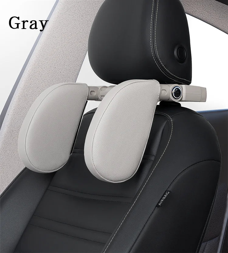 The fifth-generation upgraded multi-functional side pillow built-in invisible storage hook and aromatherapy box car travel side