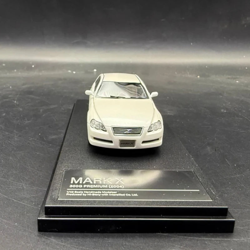 Hi-Story 1/43 Scale Reiz Mark X Resin Car Model Adult Classic Collection Souvenir Display Gift